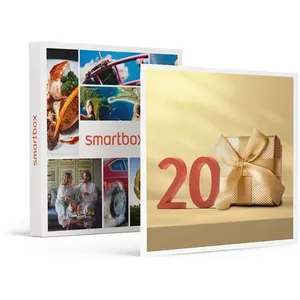 Coffret Cadeau SMARTBOX - Joyeux anniversaire ! 20 ans- Multi-thèmes pas cher