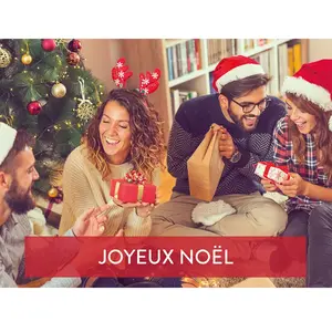 Coffret cadeau de Noël: 1 séjour ou 1 activité pour 2