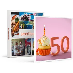 SMARTBOX Coffret Cadeau - Joyeux anniversaire ! Pour femme 50 ans- Multi-thèmes pas cher