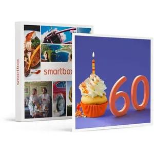 SMARTBOX Coffret Cadeau - Joyeux anniversaire ! Pour homme 60 ans- Multi-thèmes pas cher