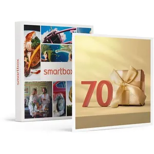 Coffret Cadeau SMARTBOX - Joyeux anniversaire ! 70 ans- Multi-thèmes pas cher