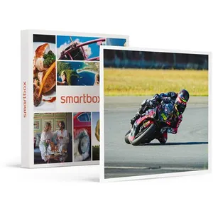 Smartbox Coffret Cadeau - Baptême passager en moto : 3 tours à l'arrière d'un p... pas cher