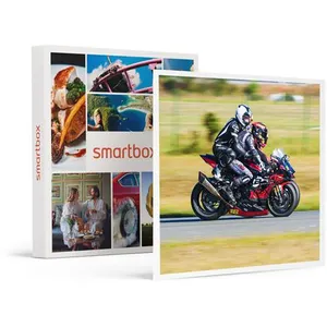 Smartbox Coffret Cadeau - Baptême passager en moto : 3 tours à l'arrière d'un p... pas cher