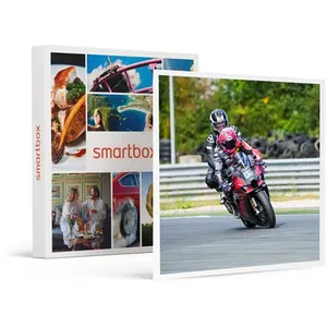 Smartbox Coffret Cadeau - Baptême passager en moto : 3 tours à l'arriè... pas cher