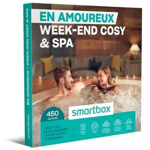 Coffret cadeau SmartBox En amoureux Week-end cosy & spa pas cher