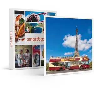 Comparateur de prix : Coffret Cadeau - Visite de Paris pour 2 à bord d'un bus Hop On, Hop Of...