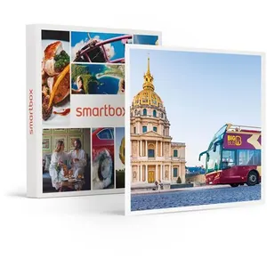 Smartbox Coffret Cadeau - Visite de Paris en famille en bus à impérial... pas cher