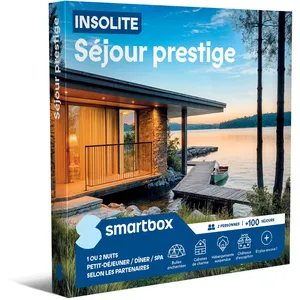 Coffret cadeau SmartBox Insolite Séjour prestige pas cher