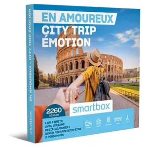 Coffret cadeau SmartBox En amoureux City Trip Émotion pas cher