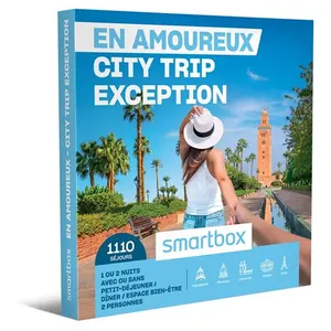 Coffret cadeau SmartBox En amoureux City Trip Exception pas cher