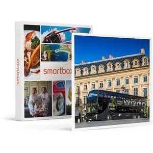 Comparateur de prix : Smartbox - Coffret Cadeau Dîner insolite 5 plats avec visite de Paris dans le bus à impériale Le Saint-Germain 1920-Gastronomie