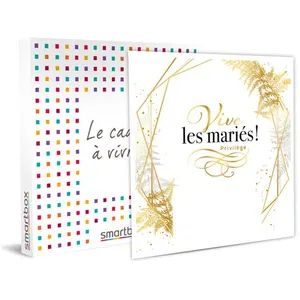 Coffret Cadeau SMARTBOX - Vive les mariés ! Privilège- Multi-thèmes pas cher