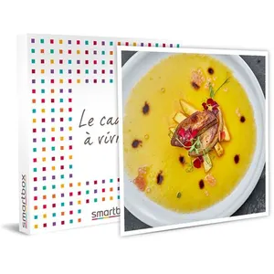 Smartbox - Coffret Cadeau Tables primées : repas de 3 à 7 plats à savourer en duo-Gastronomie pas cher