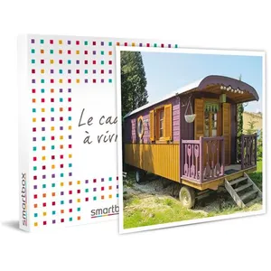 Comparateur de prix : Smartbox - Coffret Cadeau 4 jours en roulotte en famille près de Valence-Séjour