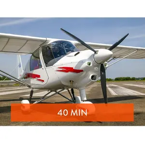 Vol de 40 minutes en ULM multiaxes entre Nancy et Strasbourg - SMARTBO...