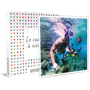 Comparateur de prix : Coffret Cadeau - Snorkeling : 4h d'activité avec collations pour 4 à M...