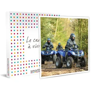 Smartbox - Coffret Cadeau Demi-journée d'excursion en quad à la découverte des joyaux de la région de Thoiry-Sport & Aventure pas cher