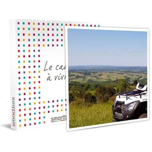 Smartbox - Coffret Cadeau 1h de randonnée en quad pour 2 adultes et 2 enfants p... pas cher