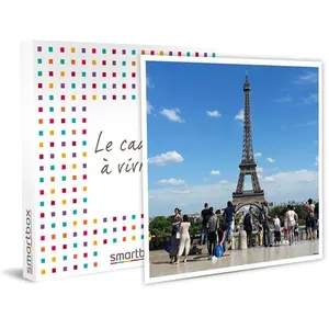 Smartbox - Coffret Cadeau Accès au 2e étage de la tour Eiffel avec visite guidée de 2h pour 2 personnes-Multi-thèmes