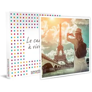 Smartbox - Coffret Cadeau Paris en duo : sommet de la tour Eiffel et croisière sur la Seine pour 2-Sport & Aventure
