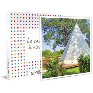 Comparateur de prix : Smartbox - Coffret Cadeau 2 jours insolites en famille dans un tipi près des volcans d'Auvergne-Séjour
