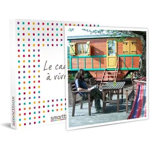 Smartbox - Coffret Cadeau Séjour insolite en famille : 3 jours en roulotte près... pas cher