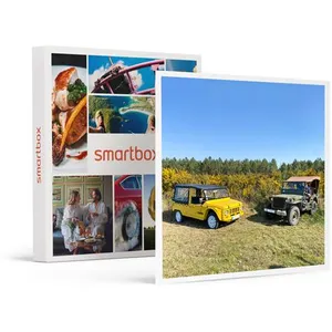 Smartbox - Coffret Cadeau Visite d'un vignoble bordelais en Jeep ou en Méhari avec pique-nique sur le domaine-Gastronomie pas cher