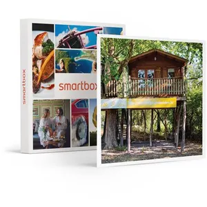 Smartbox - Coffret Cadeau 3 jours en cabane perchée en famille dans un camping près de Saintes-Séjour pas cher