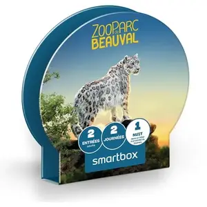 Coffret cadeau SmartBox Séjour au ZooParc de Beauval 2J 2A 2023Vendu parfnac