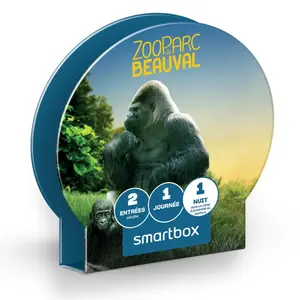 Coffret cadeau SmartBox Séjour ZooParc de BeauvalVendu parfnac