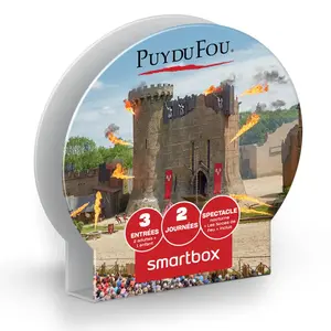Coffret cadeau SmartBox 3 Entrées PDF Famille 2023Vendu parfnac