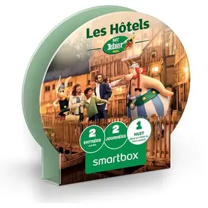 Coffret cadeau SmartBox Parc Astérix SéjourVendu parfnac