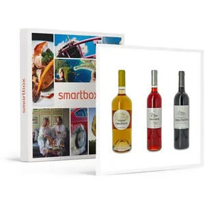 SMARTBOX - Coffret Cadeau Livraison de 6 bouteilles de vin Chelivette rouge et rosé à domicile-GastronomieVendu parfnac