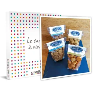 Comparateur de prix : Smartbox - Coffret biscuits salés 4 saveurs à déguster chez soi - Coff...