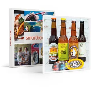 SMARTBOX Coffret Cadeau - Coffret de bières à savourer chez soi- Gastronomie pas cher