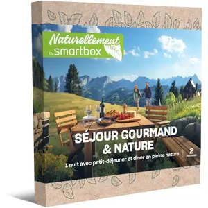 Séjour gourmand & nature - SMARTBOX - Coffret Cadeau Séjour TU pas cher
