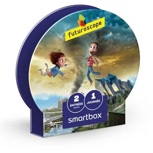 Coffret cadeau Smartbox Une journée au Futuroscope pour 2 adultesVendu parfnac