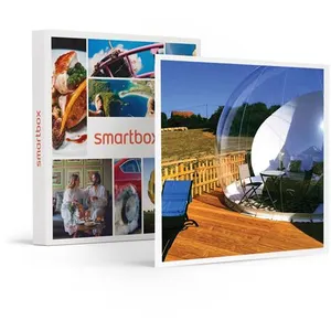 Comparateur de prix : - Coffret Cadeau 2 jours insolites en bulle de luxe avec bain bouillon...