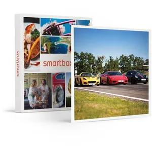 Comparateur de prix : Smartbox - Coffret Cadeau Séance de 9 tours de pilotage sur circuit à bord de 3 voitures de sport-Sport & Aventure