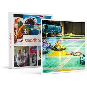Comparateur de prix : Smartbox Coffret Cadeau - 3 sessions de karting intéractif pour 3 pers...