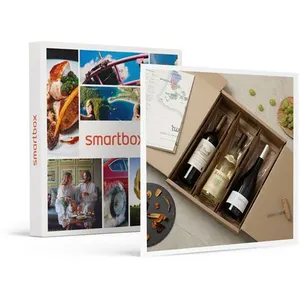 Comparateur de prix : SMARTBOX - Coffret de 3 bouteilles : vin rouge et vin blanc livrés à d...
