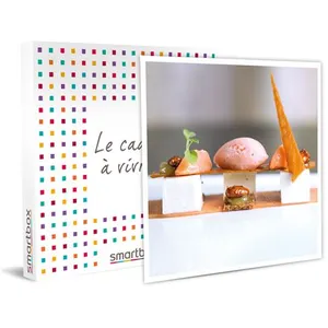 Smartbox - Coffret Cadeau Menu 7 plats dans un restaurant 1 étoile au Guide MIC... pas cher