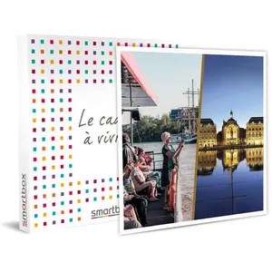 Smartbox Coffret Cadeau - Séjour à Bordeaux avec croisière sur la Garonne- Mult... pas cher