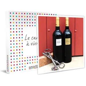 Smartbox - Coffret 2 bouteilles de bordeaux rouge du Château Sainte Ba...