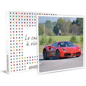Smartbox Coffret Cadeau - 4 tours au volant d'une Ferrari F488 sur le circuit d... pas cher