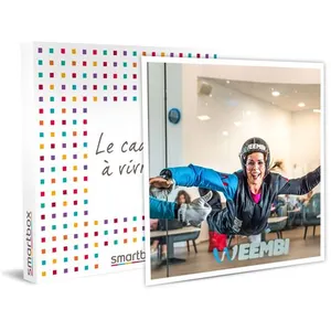 Smartbox Coffret Cadeau - Trois vols consécutifs en simulateur de chute libre p... pas cher
