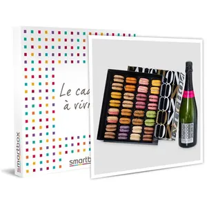 Smartbox Coffret Cadeau - Coffret signé Fauchon : 32 macarons avec bou... pas cher