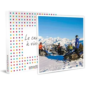 Smartbox Coffret Cadeau - Randonnée guidée en motoneige de 50 min aux Saisies- ... pas cher