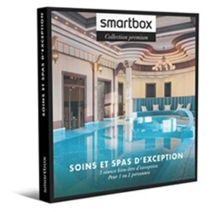 Comparateur de prix : Coffret cadeau SmartBox Soins et spas d’exception