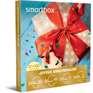 Coffret cadeau Smartbox - Joyeux anniversaire - 30000 activités pas cher